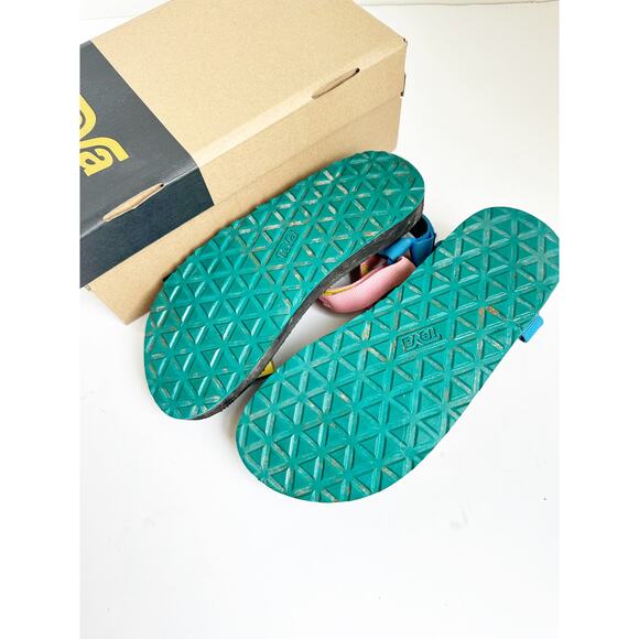 Teva Kids Original Universal Sandal Multi Color Kid 5 Women 7 - Picture 2 of 2